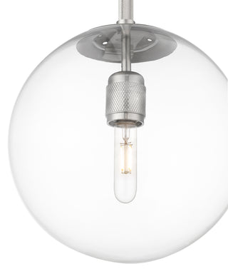 Kairo 12" Wide 1-Light Pendant - Brushed Nickel