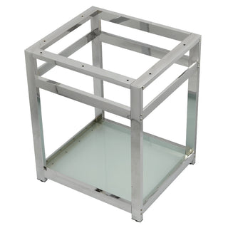 Kingston Commercial 25 Inch Console Sink in Polished Chrome