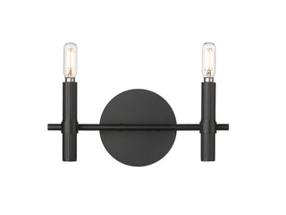 Skyva 6" High 2-Light Vanity - Matte Black
