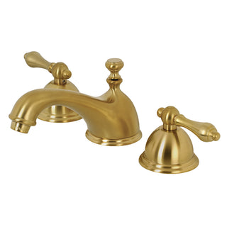 Restoration Widespread Bathroom Faucet in Brushed Brass