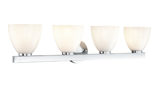 Apria 33" Wide 4-Light Vanity - Polished Chrome