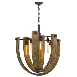 The Modern Woodland 6 Light Pendant